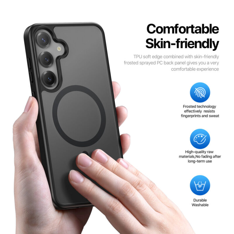 Dux Ducis Yind Series Case for Samsung Galaxy S25 Plus – Black