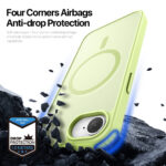 Dux Ducis Yind Series Case for Apple iPhone 16e – Lime Green