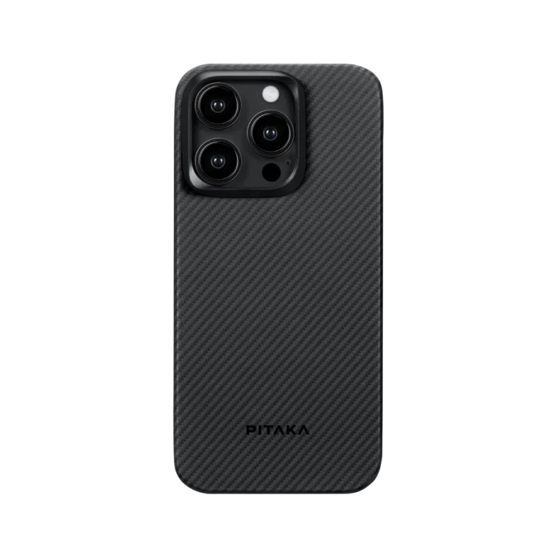 Pitaka Classic Case for Apple iPhone 15 Pro Max 600D (Ultra-Slim Aramid Fiber Case with Magsafe Compatibility)