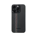 Pitaka Orchestra Case for Apple iPhone 15 Pro Max 600D (Tactile Woven Case with Magsafe Compatibility)