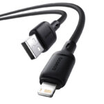 Baseus Silky Series Fast Charging Cable USB-A to Lighting (1m Length with Ultra-Fast Charging)
