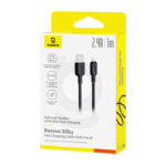 Baseus Silky Series Fast Charging Cable USB-A to Lighting (1m Length with Ultra-Fast Charging)