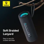 Baseus AeQur 30 Air (Portable Wireless Bluetooth Speaker, IPX5 Waterproof and 15 Hours of Audio Playback)