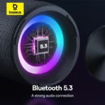 Baseus AeQur 30 Air (Portable Wireless Bluetooth Speaker, IPX5 Waterproof and 15 Hours of Audio Playback)