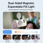 Telesin Magnetic Grip (Compatible with Magsafe Devices and any Magnetic Enabled Phones)