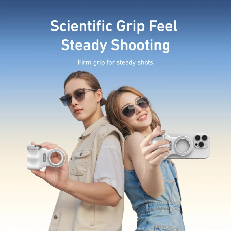 Telesin Magnetic Grip (Compatible with Magsafe Devices and any Magnetic Enabled Phones)