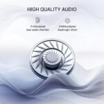 OneOdio Focus A10 (Hybrid Active Noise Cancelling Headphones, Hi-Res Audio, 50hrs Playtime with Speed Charge)