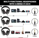 OneOdio Studio Pro 50 (Hi-Res Over-Ear Headphones for Studio Monitoring and Mixing, Sound Isolation, Leather Earcups, 50mm Driver)