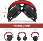 OneOdio Fusion A70 (Bluetooth Over Ear Headphones, Hi-Res, Built-in Mic, 3.5mm/6.35mm Wired Audio Jack for Studio Monitor & Mixing)