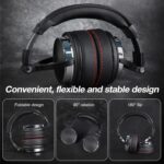OneOdio Studio Pro 50 (Hi-Res Over-Ear Headphones for Studio Monitoring and Mixing, Sound Isolation, Leather Earcups, 50mm Driver)