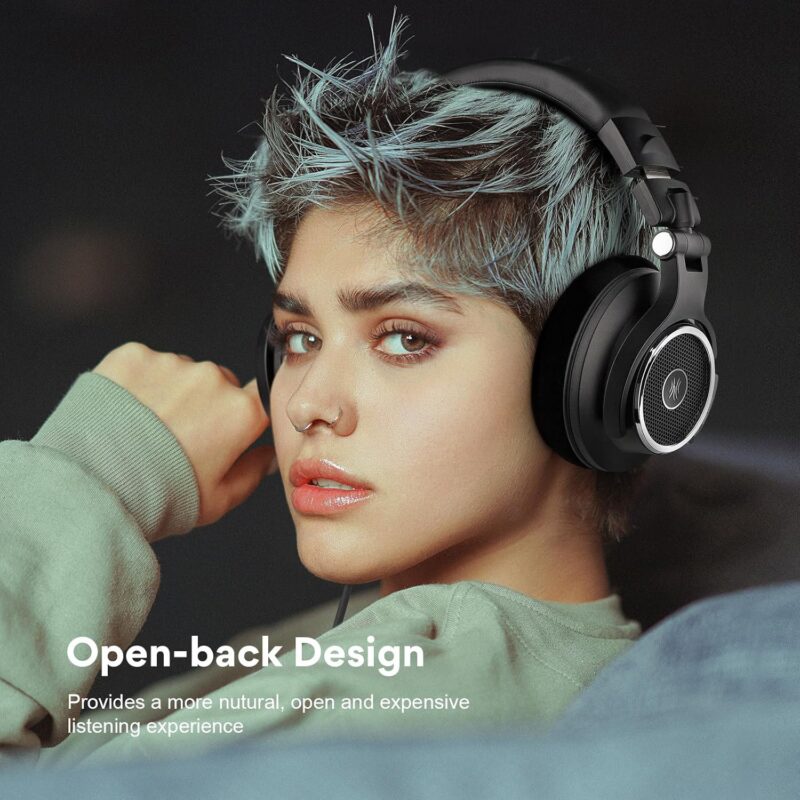 OneOdio Monitor 80 (Wired Over Ear Headphones for Professional Studio Applications, 250 Ohm, Velvet Earpads, Sound Isolation)
