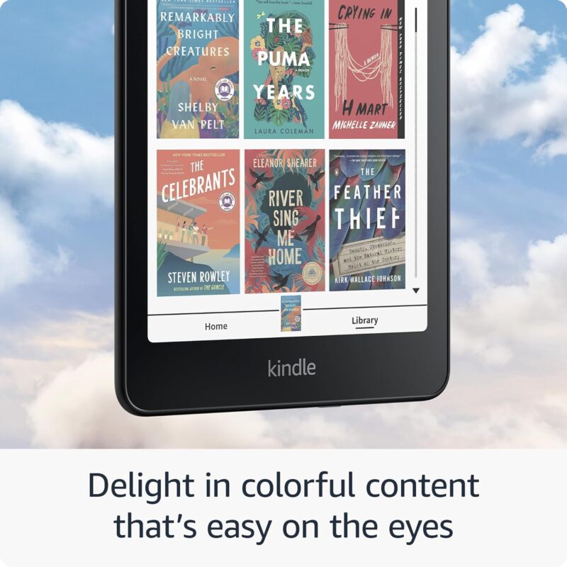 Amazon Kindle Colorsoft Signature Edition 32GB (With Color Display, Wireless Charging, Auto-Adjusting Light and Long Battery Life)