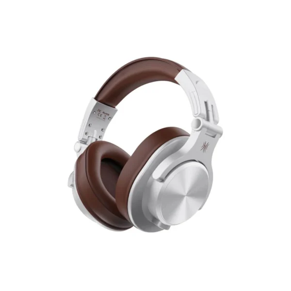 OneOdio Fusion A70 (Bluetooth Over Ear Headphones, Hi-Res, Built-in Mic, 3.5mm/6.35mm Wired Audio Jack for Studio Monitor & Mixing)