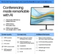 HP Series 5 Pro (27-inch QHD USB-C Video Conferencing Monitor, Integrated Camera, 1ms, 100Hz)