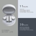 CMF Buds Pro (Wireless Earbuds with ANC, Transparency Mode, 6 HD Clear Mics, Ultra Bass, IP54)