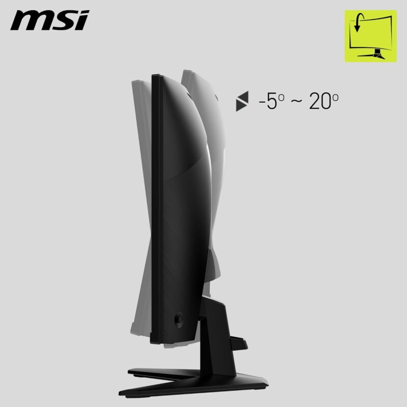 MSI MAG 276CXF (27-inch FullHD Curved Gaming Monitor, Rapid VA, 280Hz, 0.5ms, AI Vision)