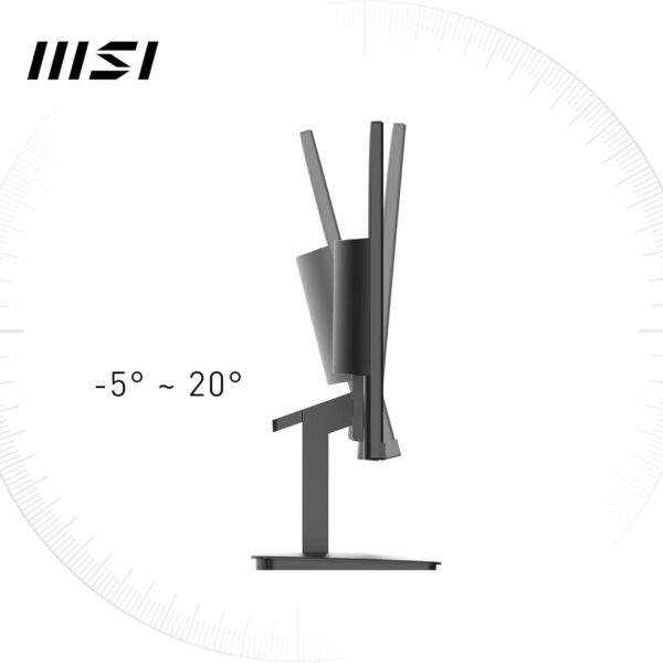 MSI PRO MP2412 (24-inch FullHD Monitor, 100Hz, 1ms, Eye-Q Check)