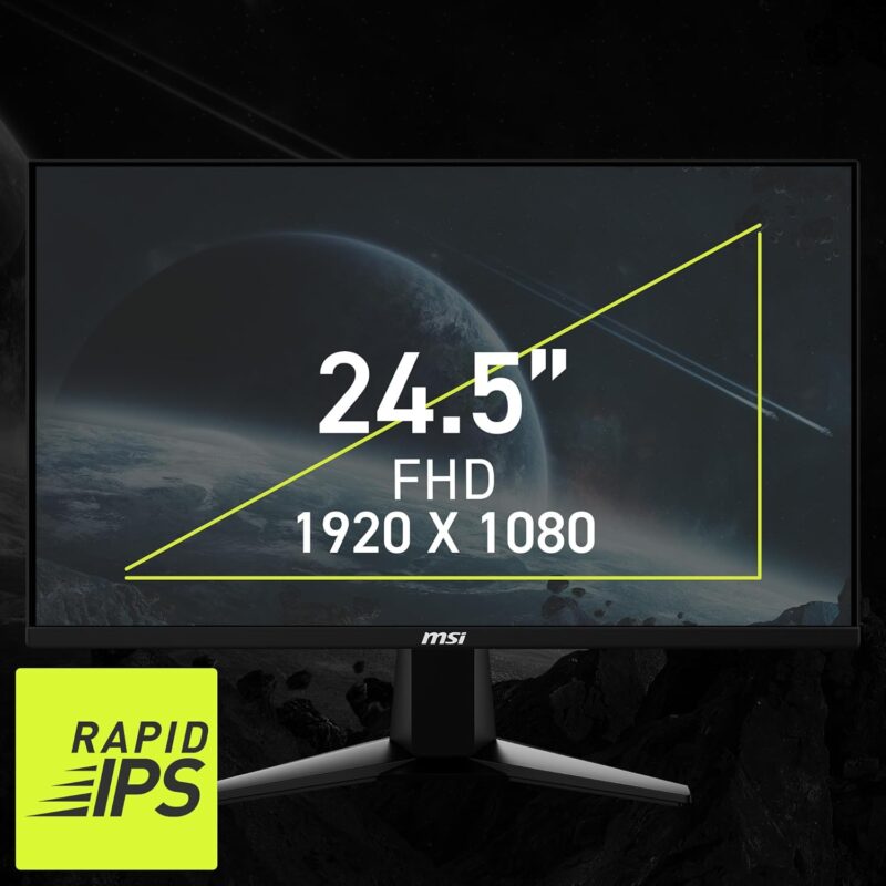 MSI MAG 256F (25-inch FullHD Gaming Monitor, 180Hz, 1ms)
