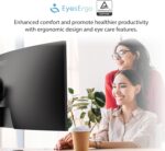 MSI MODERN MD342CQP (34-inch UWQHD Curved Monitor, EyeErgo, 120Hz Game Ready, KVM, PIP)