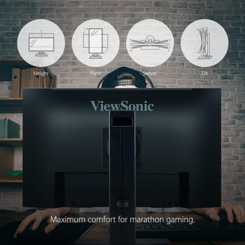 ViewSonic XG2431 (24-inch Full HD Gaming Monitor, Blur Busters, VESA DisplayHDR 400, 240Hz)