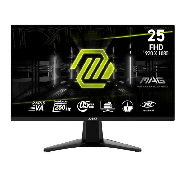 MSI MAG 255XF (25-inch FullHD Gaming Monitor, 0.5ms, 300Hz, HDR Support)