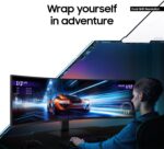 Samsung Odyssey G9 G95C (49-inch DQHD Gaming Monitor, 1000R, 0.03ms, 240Hz DisplayHDR 1000)
