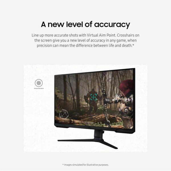 Samsung Odyssey G3 G30D (24-inch FullHD Gaming Monitor, VA Panel, 1ms, 180Hz, HDR10)