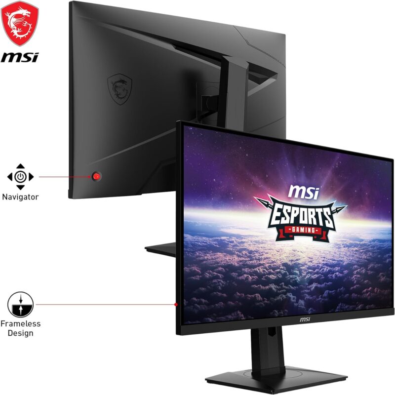 MSI G274QPX (27-inch WQHD eSports Gaming Monitor, 240Hz, G-Sync, 1ms, HDR400)