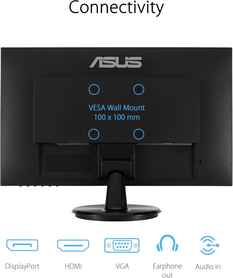 Asus VA24DQFR (24-inch FullHD Monitor, 100Hz, 1ms, Flicker Free)