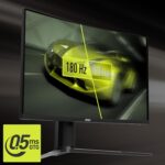 MSI MAG 27CQ6PF (27-inch WQHD Gaming Monitor, Rapid VA, 180Hz, 0.5ms, HDR Ready, 1500R)
