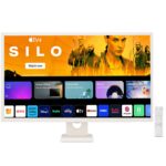 LG Smart Monitor 32SR50F-W (White 32-inch FullHD Smart Monitor, WebOS, AirPlay 2 Support, 8ms)
