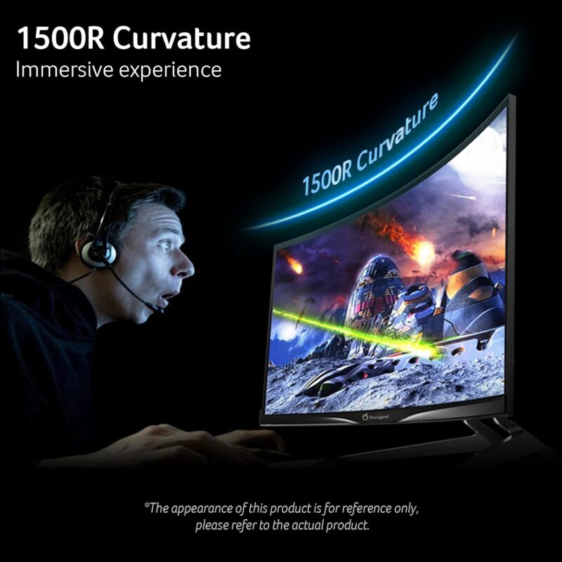 Aopen 32HC5QR  (32-inch Full HD Curved Gaming Monitor, 1800R, 165Hz)