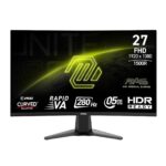 MSI MAG 276CXF (27-inch FullHD Curved Gaming Monitor, Rapid VA, 280Hz, 0.5ms, AI Vision)