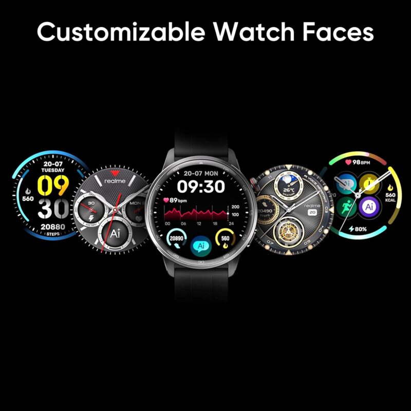 Realme Watch S2 (1.43-inch AMOLED Display, IP68, 20-day Battery Life)