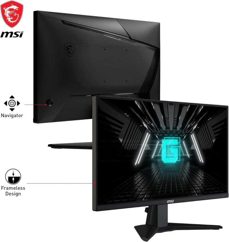 MSI G255F (25-inch FullHD Gaming Monitor, 1ms, HDR Support, 180Hz)