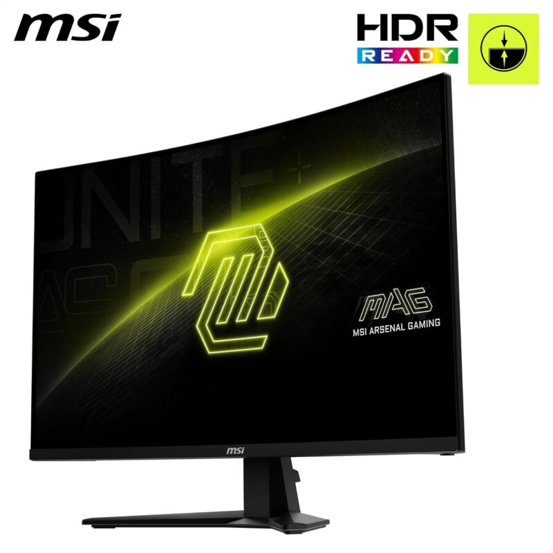 MSI MAG 32C6X (32-inch FullHD Gaming Monitor, 1500R, 250Hz, 1ms, HDR Ready)