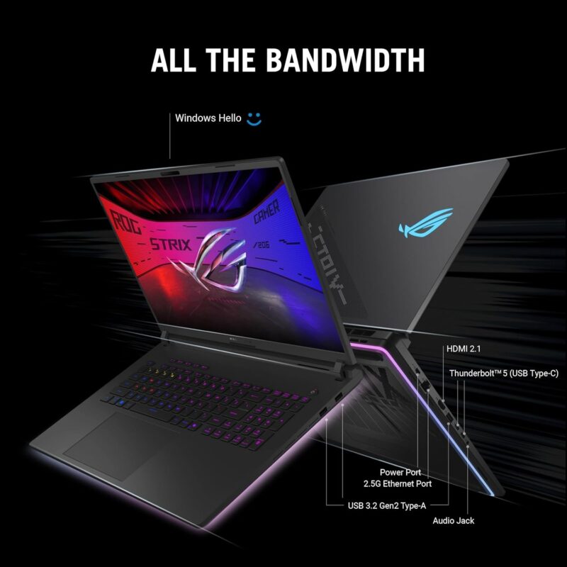 Asus ROG Strix SCAR 16 (2025) G635LX-S5156 (Core Ultra 9 275HX, 32GB/1TB, 16-inch 240Hz, RTX5090) – SOON