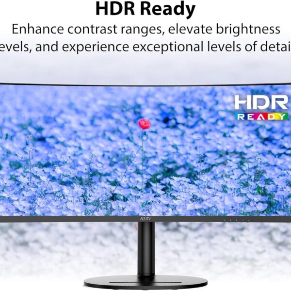 MSI MODERN MD342CQP (34-inch UWQHD Curved Monitor, EyeErgo, 120Hz Game Ready, KVM, PIP)
