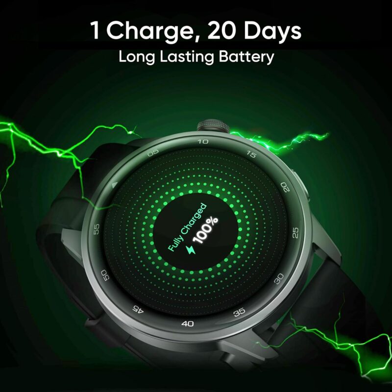 Realme Watch S2 (1.43-inch AMOLED Display, IP68, 20-day Battery Life)