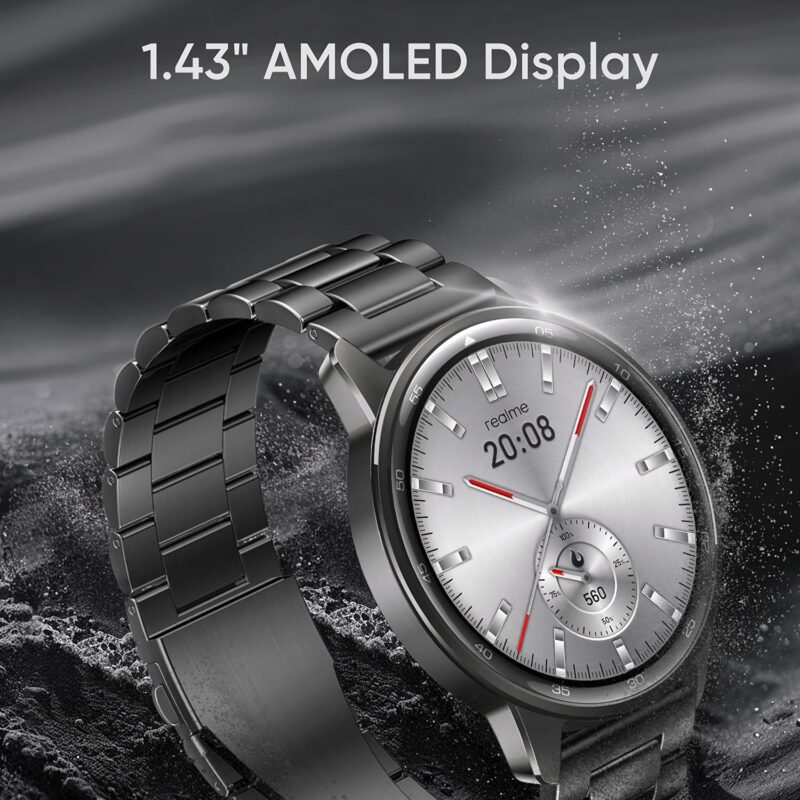 Realme Watch S2 (1.43-inch AMOLED Display, IP68, 20-day Battery Life)