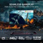ViewSonic XG2431 (24-inch Full HD Gaming Monitor, Blur Busters, VESA DisplayHDR 400, 240Hz)