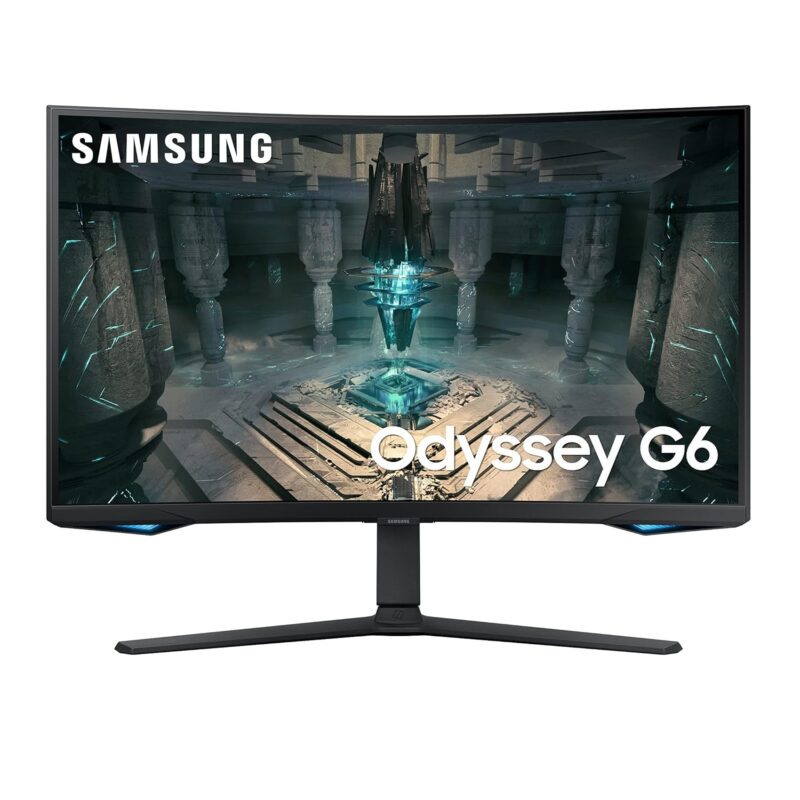 Samsung Odyssey G65B (32-inch QHD Curved Gaming Monitor with Smart Gaming Hub, 1000R, DisplayHDR 600, 240Hz)