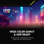 MSI MAG 275QF (27-inch WQHD Gaming Monitor, 180Hz, 0.5ms)