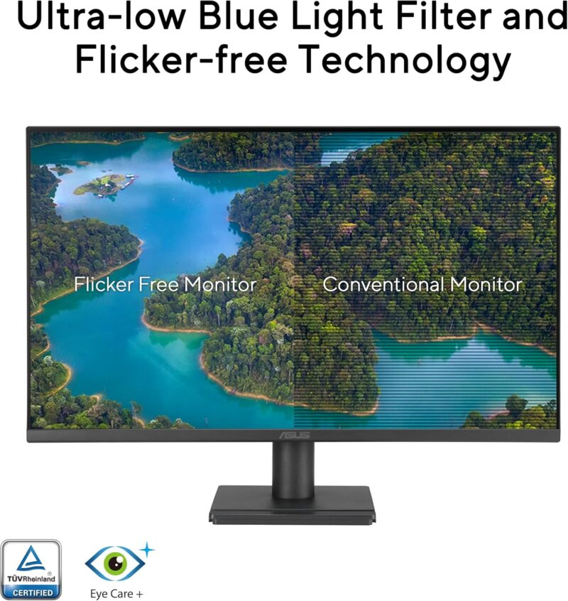 Asus VA279HG (27-inch FullHD Monitor, 99% sRGB, 120Hz, 1ms)