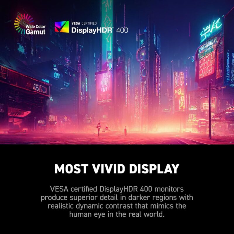 MSI MAG 321CUPDF (32-inch 4K UHD Curved Gaming Monitor, 4K/160Hz and FHD/320Hz Dual Mode, Rapid VA, 0.5ms, VESA DisplayHDR 400)