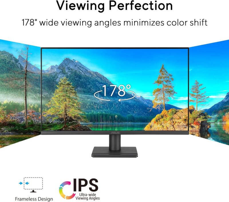 Asus VA279HG (27-inch FullHD Monitor, 99% sRGB, 120Hz, 1ms)