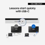 Samsung Interactive Pro WM55B (55-inch 4K UHD Interactive Display, 60Hz, Airplay 2)