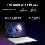 Asus ROG Zephyrus G14 (2025) GA403WR-QS116 (AMD Ryzen AI 9 HX 370, 64GB/1TB, 14-inch 120Hz, RTX5070Ti)