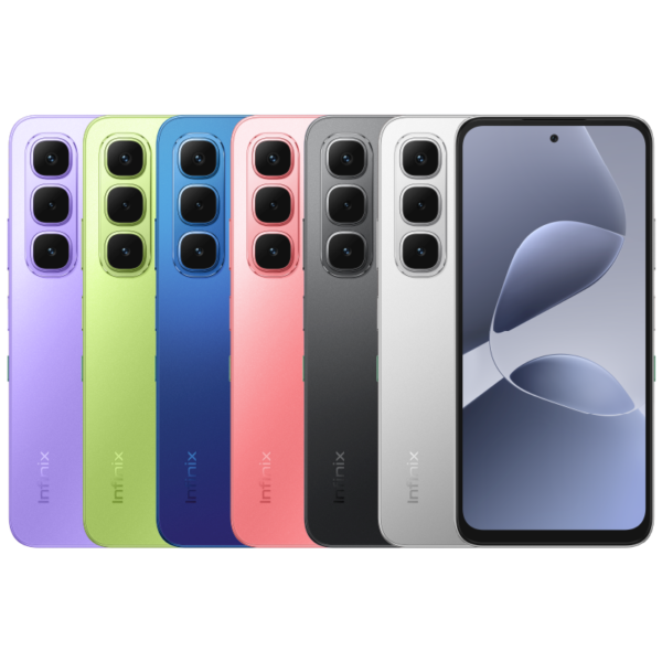 Infinix Hot 60 Pro 8GB/256GB (6.6mm Ultra Slim Frame, Mediatek Helio G200, 1.5K Display with 144Hz Refresh Rate)