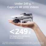DJI Mini 4K Fly More Combo (4K UHD Drone Camera, Less than 249 g, 3-Axis Gimbal, 10km Video Transmission Range)